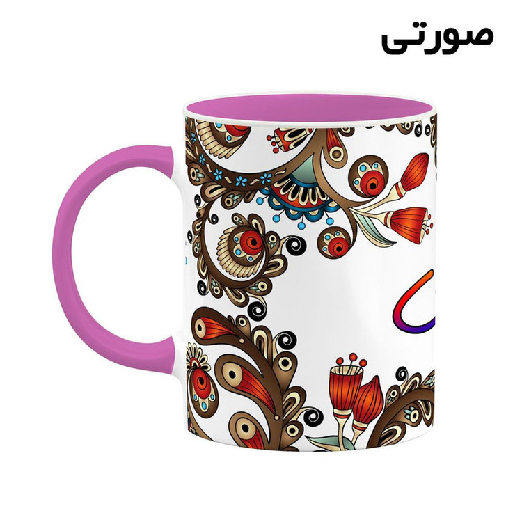 ماگ ( جعبه کادویی رایگان) اسم آردین سنتی گل و بته کد mgh43425