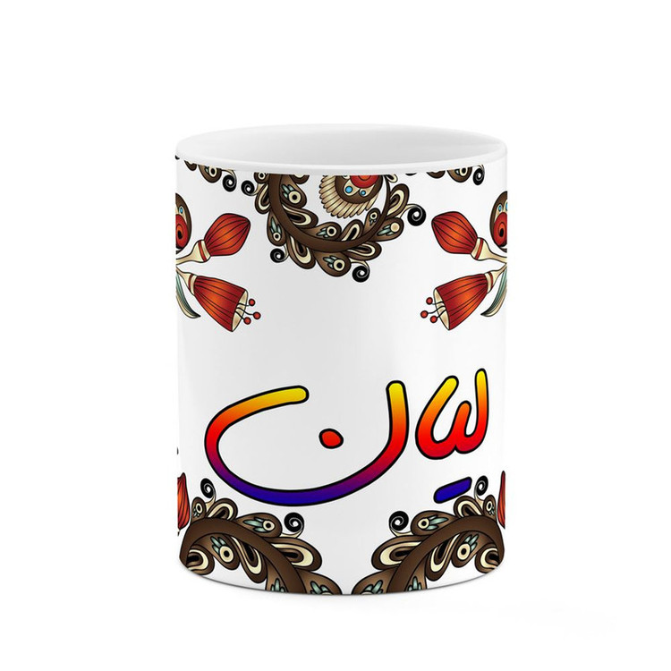ماگ ( جعبه کادویی رایگان) اسم لیان سنتی گل و بته کد mgh46920