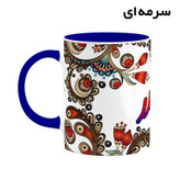 ماگ ( جعبه کادویی رایگان) اسم آتیلا سنتی گل و بته کد mgh43293