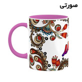ماگ ( جعبه کادویی رایگان) اسم آتیلا سنتی گل و بته کد mgh43293