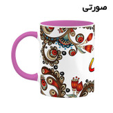 ماگ ( جعبه کادویی رایگان) اسم پارسا سنتی گل و بته کد mgh44303