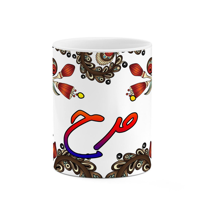 ماگ ( جعبه کادویی رایگان)     اسم فرخ  سنتی گل و بته کد mgh46350