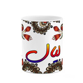 ماگ ( جعبه کادویی رایگان) اسم لیال سنتی گل و بته کد mgh46918