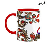 ماگ ( جعبه کادویی رایگان) اسم لیال سنتی گل و بته کد mgh46918