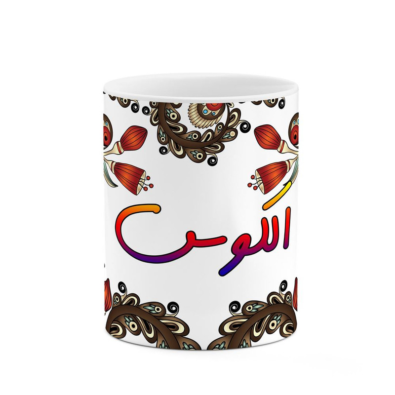 ماگ ( جعبه کادویی رایگان)     اسم الکوس  سنتی گل و بته کد mgh43723