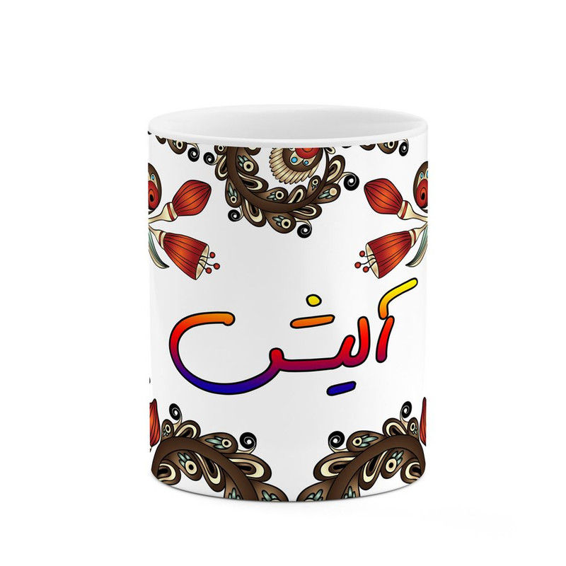 ماگ ( جعبه کادویی رایگان)     اسم آلیش  سنتی گل و بته کد mgh43744