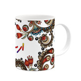 ماگ ( جعبه کادویی رایگان) اسم ارسامن سنتی گل و بته کد mgh43439