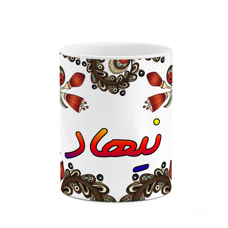ماگ ( جعبه کادویی رایگان)     اسم نیهاد  سنتی گل و بته کد mgh48190