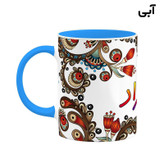 ماگ ( جعبه کادویی رایگان) اسم سپهراد سنتی گل و بته کد mgh45562