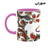 ماگ ( جعبه کادویی رایگان) اسم سلامان سنتی گل و بته کد mgh45623