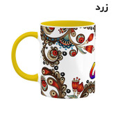 ماگ ( جعبه کادویی رایگان) اسم سها سنتی گل و بته کد mgh45660