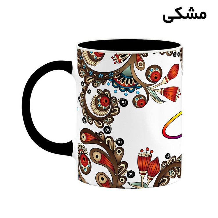 ماگ ( جعبه کادویی رایگان) اسم سودی سنتی گل و بته کد mgh45671