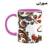 ماگ ( جعبه کادویی رایگان) اسم سودی سنتی گل و بته کد mgh45671