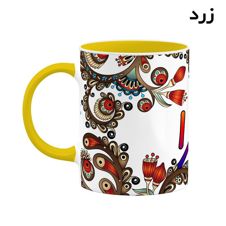 ماگ ( جعبه کادویی رایگان) اسم سوژا سنتی گل و بته کد mgh45682