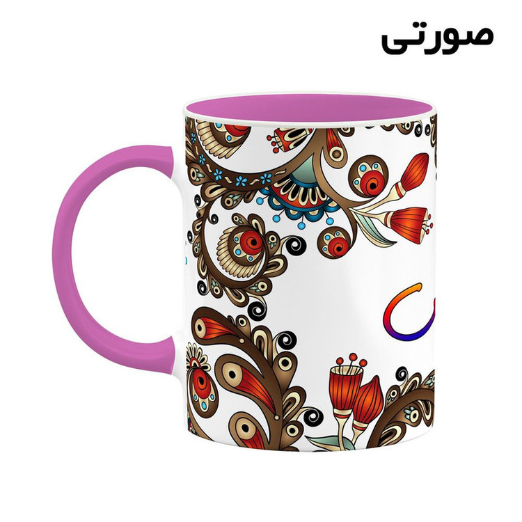 ماگ ( جعبه کادویی رایگان) اسم سوشیانس سنتی گل و بته کد mgh45687