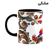 ماگ ( جعبه کادویی رایگان) اسم سیلاو سنتی گل و بته کد mgh45719