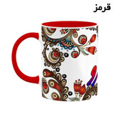 ماگ ( جعبه کادویی رایگان) اسم شارو سنتی گل و بته کد mgh45767