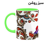 ماگ ( جعبه کادویی رایگان) اسم شارو سنتی گل و بته کد mgh45767