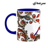 ماگ ( جعبه کادویی رایگان) اسم شاناز سنتی گل و بته کد mgh45778