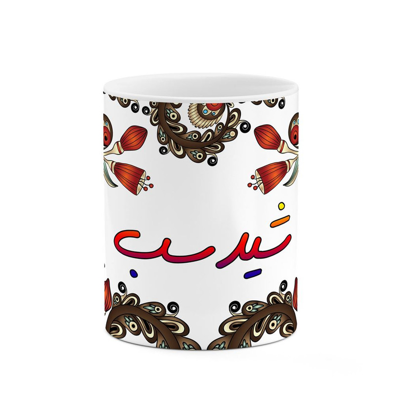 ماگ ( جعبه کادویی رایگان)     اسم شیدسب  سنتی گل و بته کد mgh45928