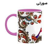 ماگ ( جعبه کادویی رایگان) اسم شیلر سنتی گل و بته کد mgh45943