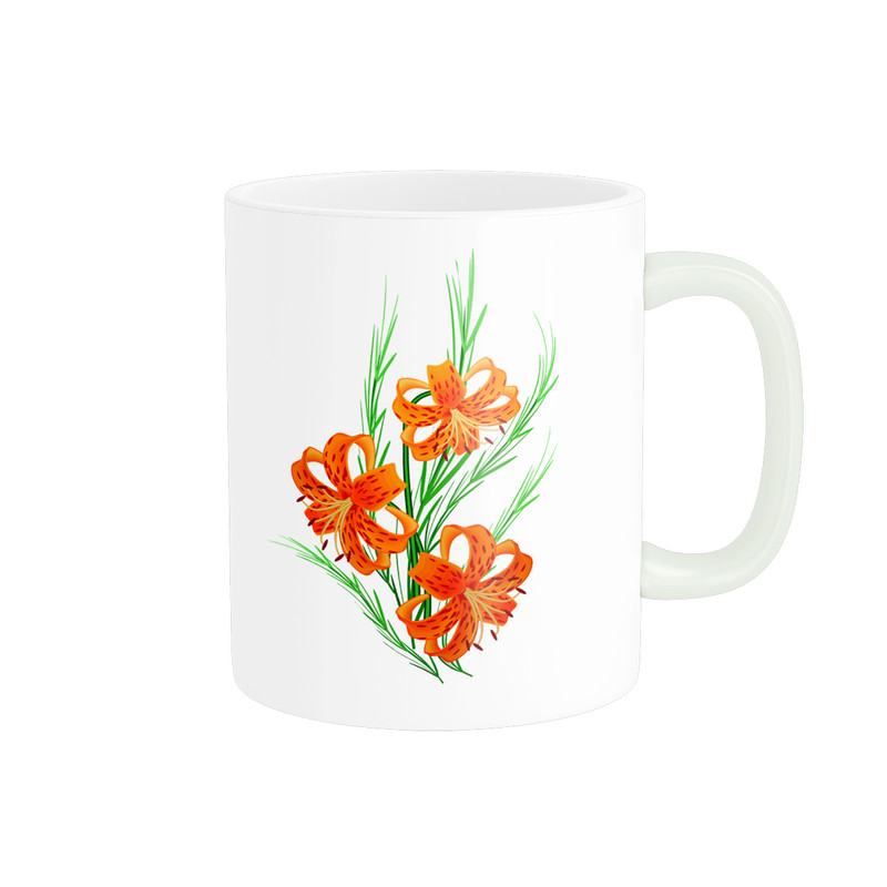 ماگ ( جعبه کادویی رایگان)    گل کد DKC55