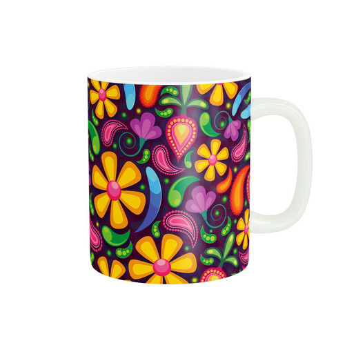 خرید ماگ-لیوان گل های فانتزی کد DKC111