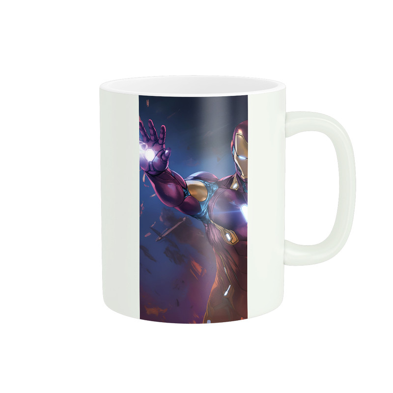 ماگ ( جعبه کادویی رایگان)    مرد آهنی Iron Man کد 362