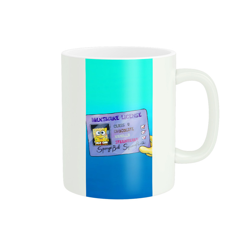 ماگ ( جعبه کادویی رایگان)    باب اسفنجی کد 342
