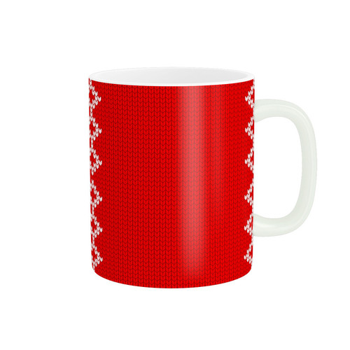 ماگ ( جعبه کادویی رایگان) بافت زمستانی کد 571