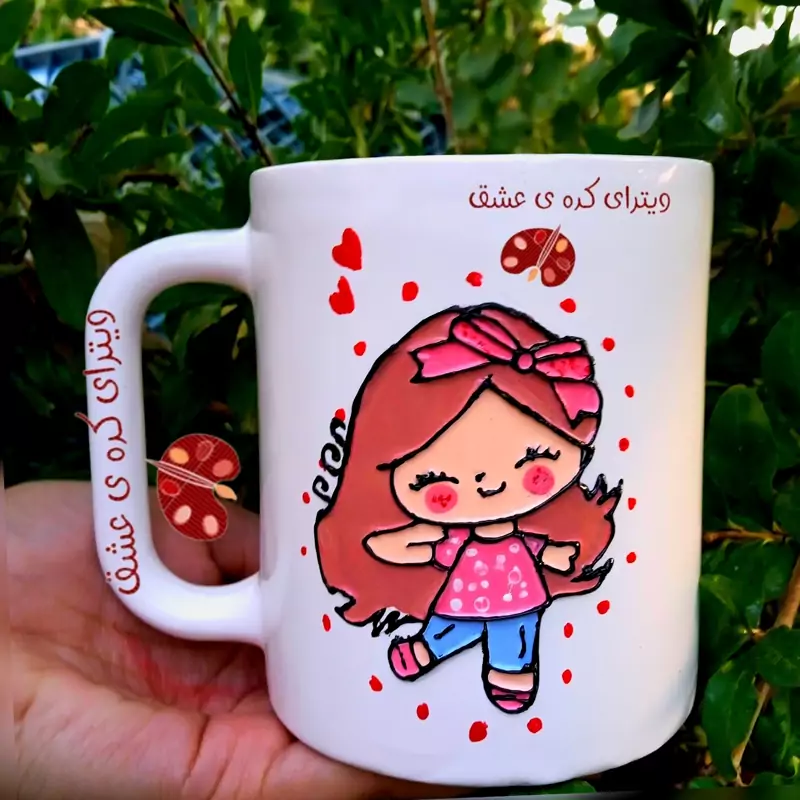 ماگ ( جعبه کادویی رایگان)  دخترانه کیوت ماگ ( جعبه کادویی رایگان)  دخترانه جذاب هدیه روز دختر ماگ ( جعبه کادویی رایگان)  سفارشی