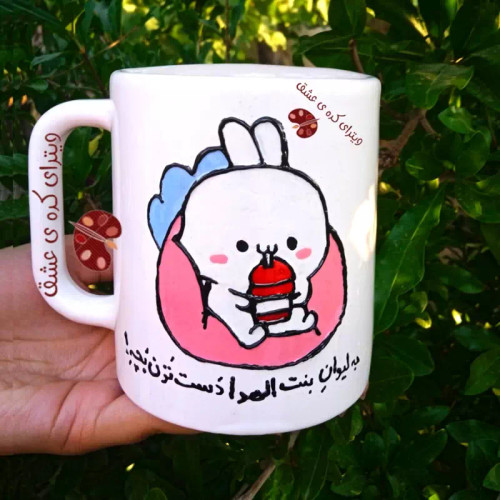 ماگ ( جعبه کادویی رایگان) شخصی فانتری قابل سفارش به سلیقه شما