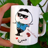 ماگ ( جعبه کادویی رایگان) آقای لاکچری قابل تغییر به سلیقه شما