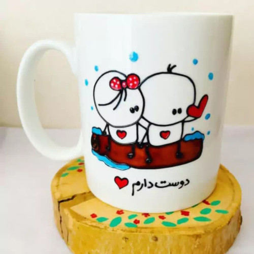 ماگ ( جعبه کادویی رایگان) عاشقانه