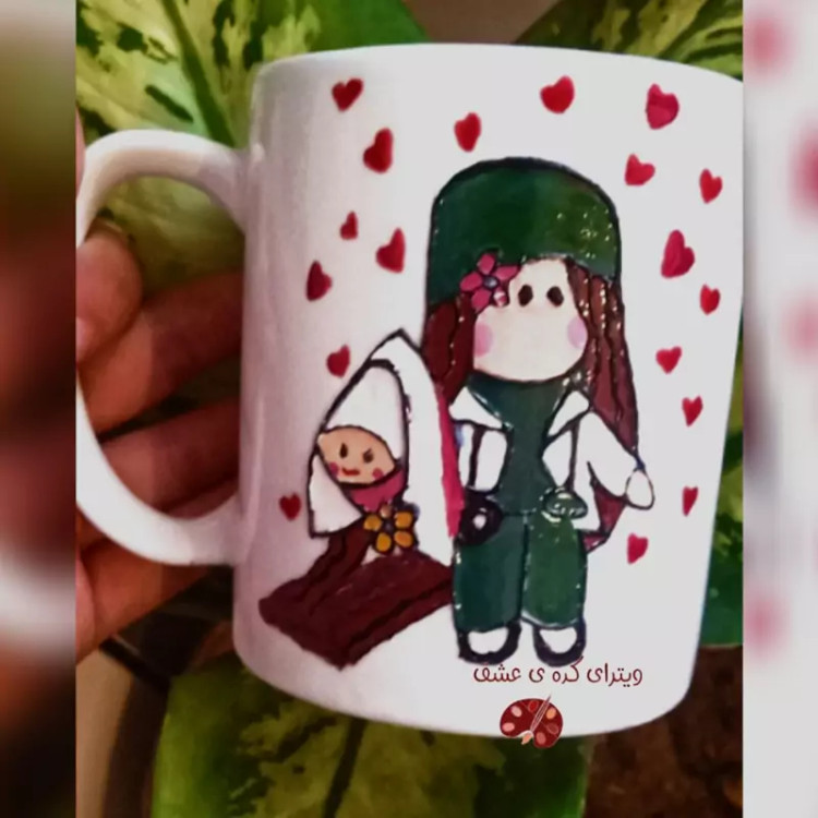 ماگ ( جعبه کادویی رایگان) ماما پرستار و... انواع شغل ها قابل سفارش به سلیقه شما