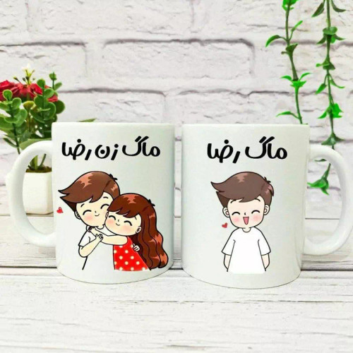 ست ماگ ( جعبه کادویی رایگان) عاشقانه ست زن و شوهری ست دلبر