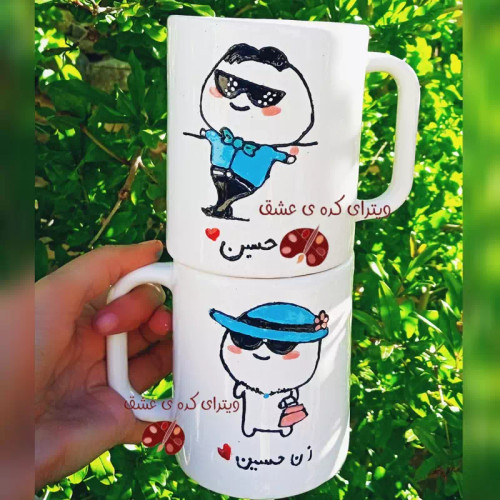 ماگ ( جعبه کادویی رایگان) ست روی ماگ ( جعبه کادویی رایگان) عاشقانه ست زن و شوهری