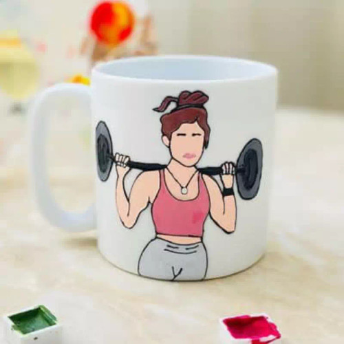 ماگ ( جعبه کادویی رایگان) ورزشکار هدیه کادو ورزشکار