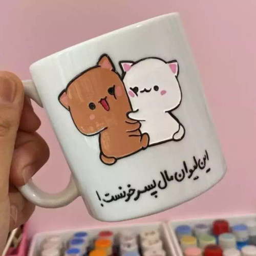 ماگ ( جعبه کادویی رایگان) پسرانه قابل سفارش به سلیقه مشتری
