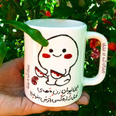 ماگ ( جعبه کادویی رایگان) نقش قابل سفارش با تمامی اسم