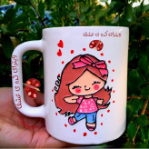 هدیه دخترانه ماگ ( جعبه کادویی رایگان) هدیه تولد دخترانه کفش قابل سفارش به سلیقه شما