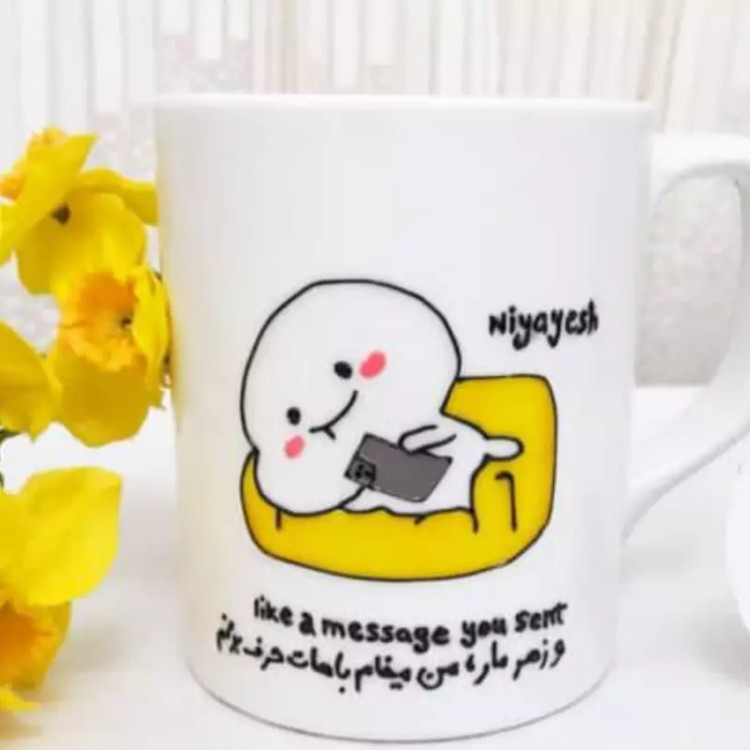 ماگ ( جعبه کادویی رایگان) اشتی قابل سفارش به سلیقه شما عاشقانه ولنتاین تولد سالگرد ازدواج