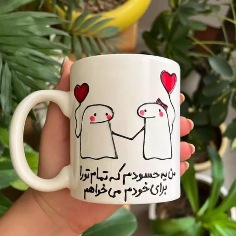 هدیه عاشقانه ولنتاین ماگ ( جعبه کادویی رایگان)    قابل سفارش به سلیقه شما