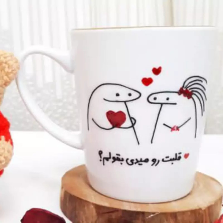 ماگ ( جعبه کادویی رایگان) عاشقانه ی