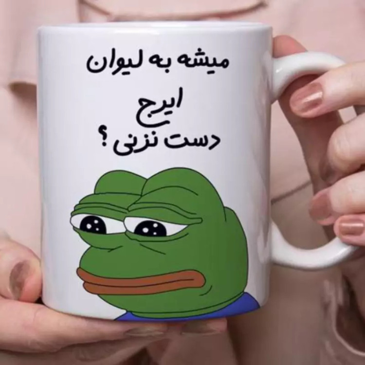 ماگ ایرج ( جعبه کادویی رایگان) فانتزی