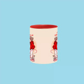 ماگ ( جعبه کادویی رایگان) تو زیباترین اتفاق زندگیمی اسم آترین ، . .
