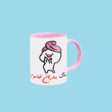 ماگ ( جعبه کادویی رایگان) دختر کلاه بسر اسم باران ، . .