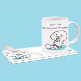 ماگ ( جعبه کادویی رایگان) جرات داری اسم فاطمه حسنی ، . .