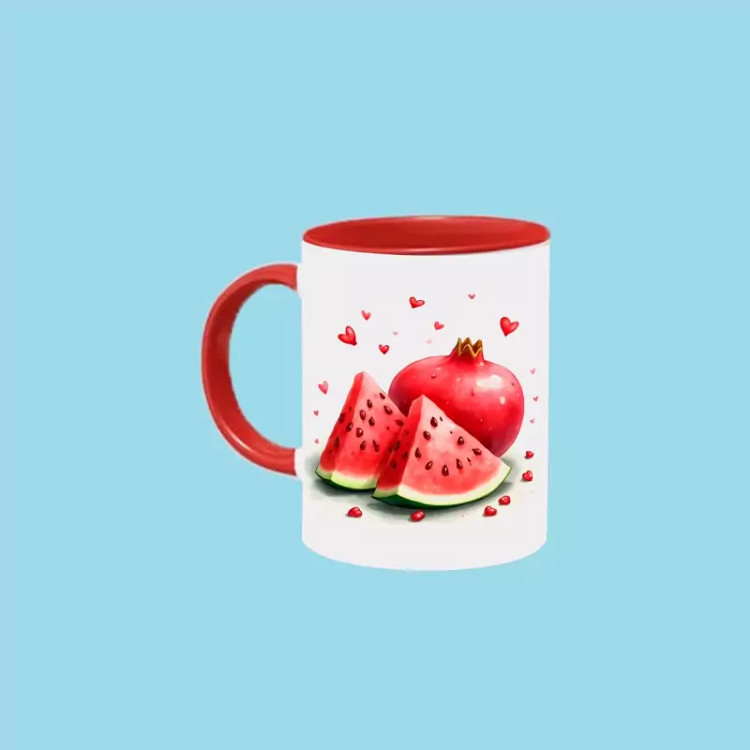 ماگ ( جعبه کادویی رایگان) تو شب یلدای منی . .