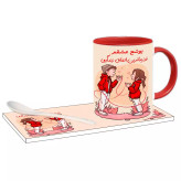 ماگ ( جعبه کادویی رایگان) تو زیباترین اتفاق زندگیمی اسم یوشع ، . .